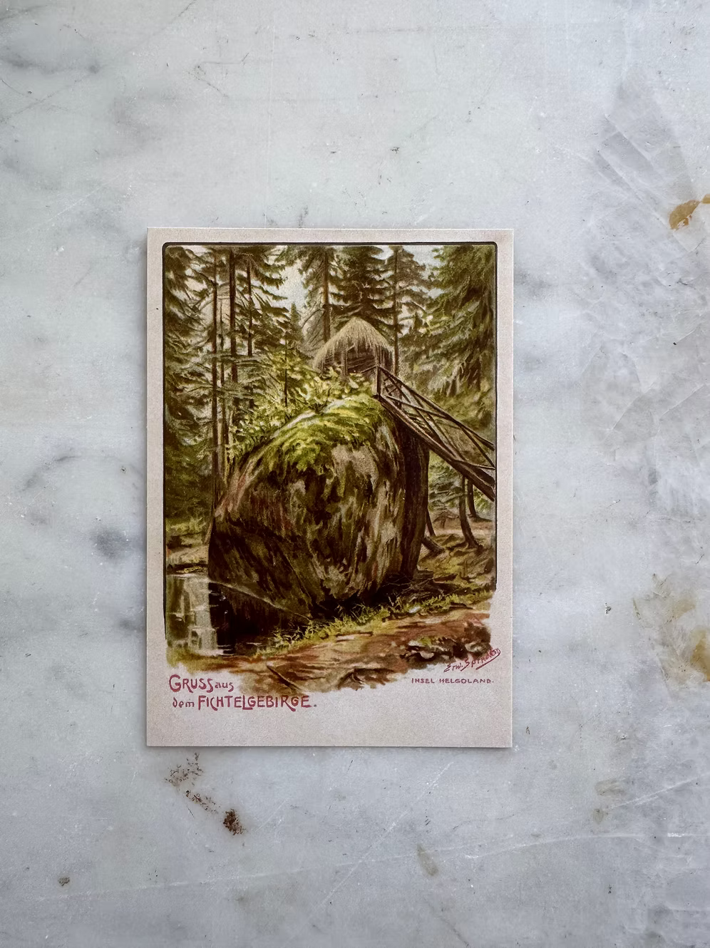 Journal sticker Fichtelgebirge
