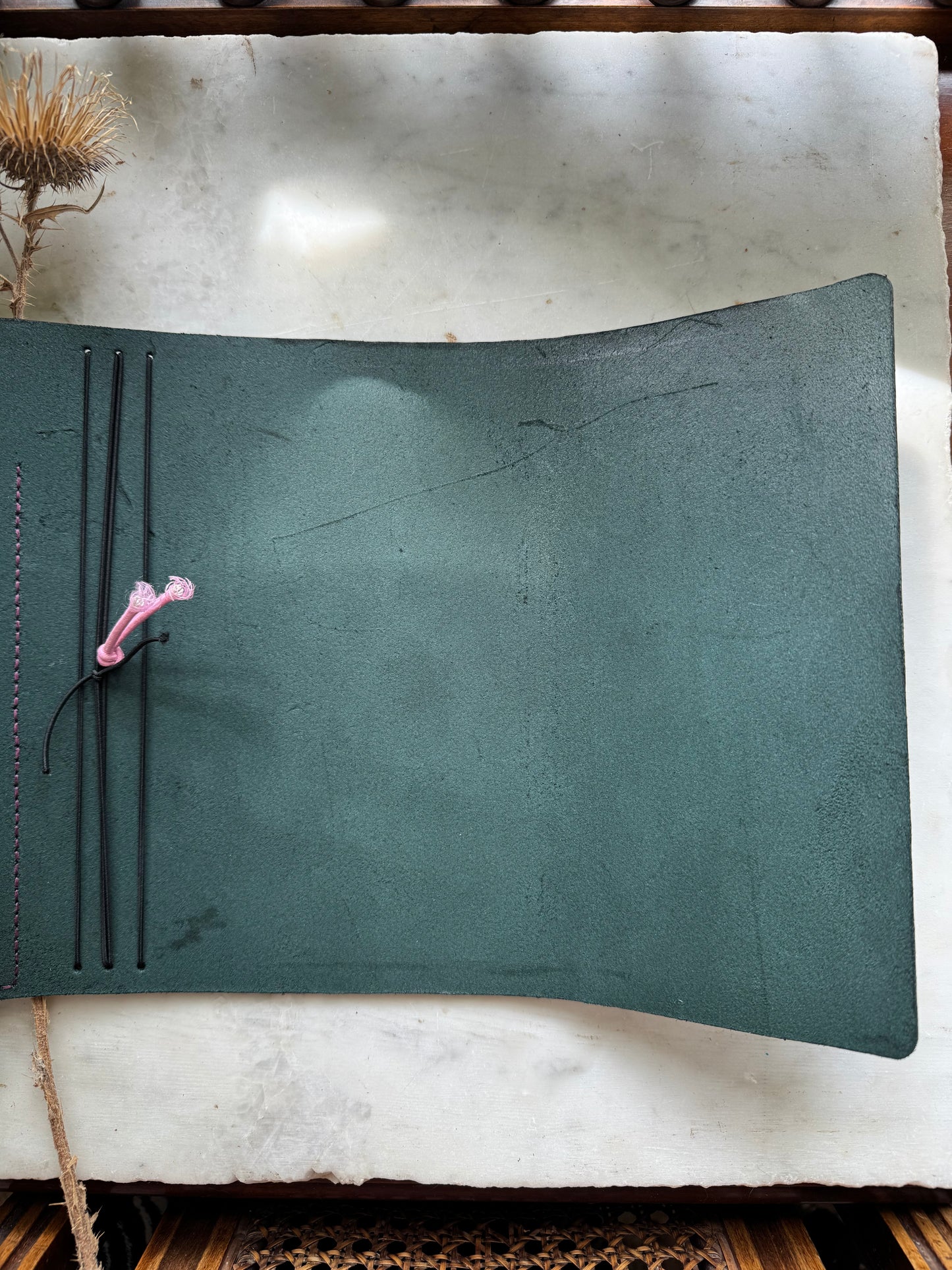 RTS Flower Trifold Travelers Notebook