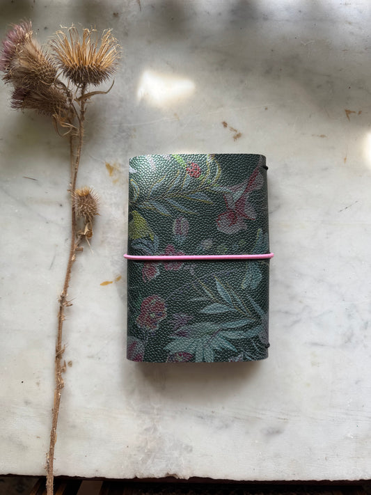 RTS Flower Trifold Travelers Notebook
