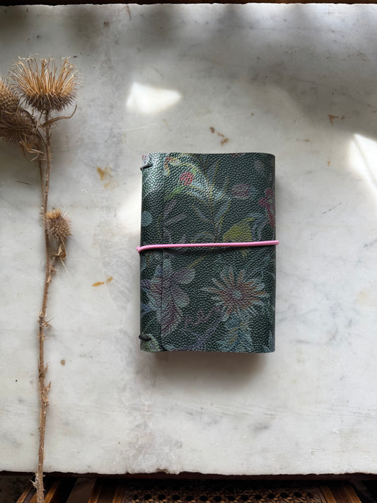 RTS Flower Trifold Travelers Notebook