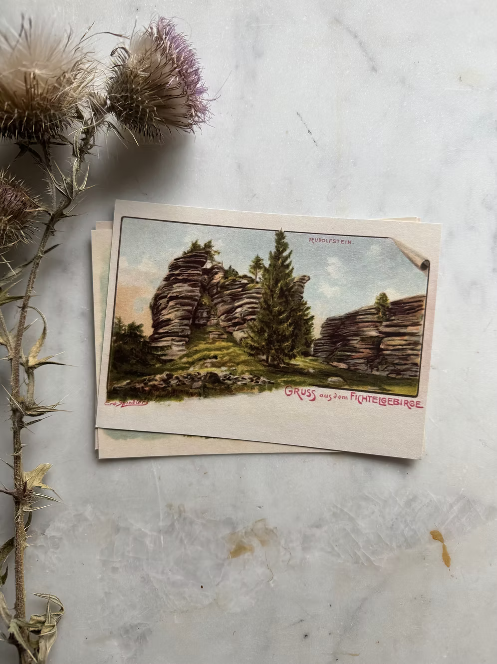 Postcard set Fichtelgebirge