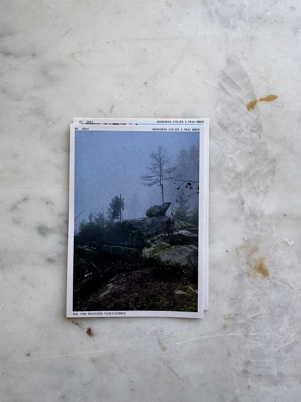 Journal stickers Trading Cards Fichtelgebirge
