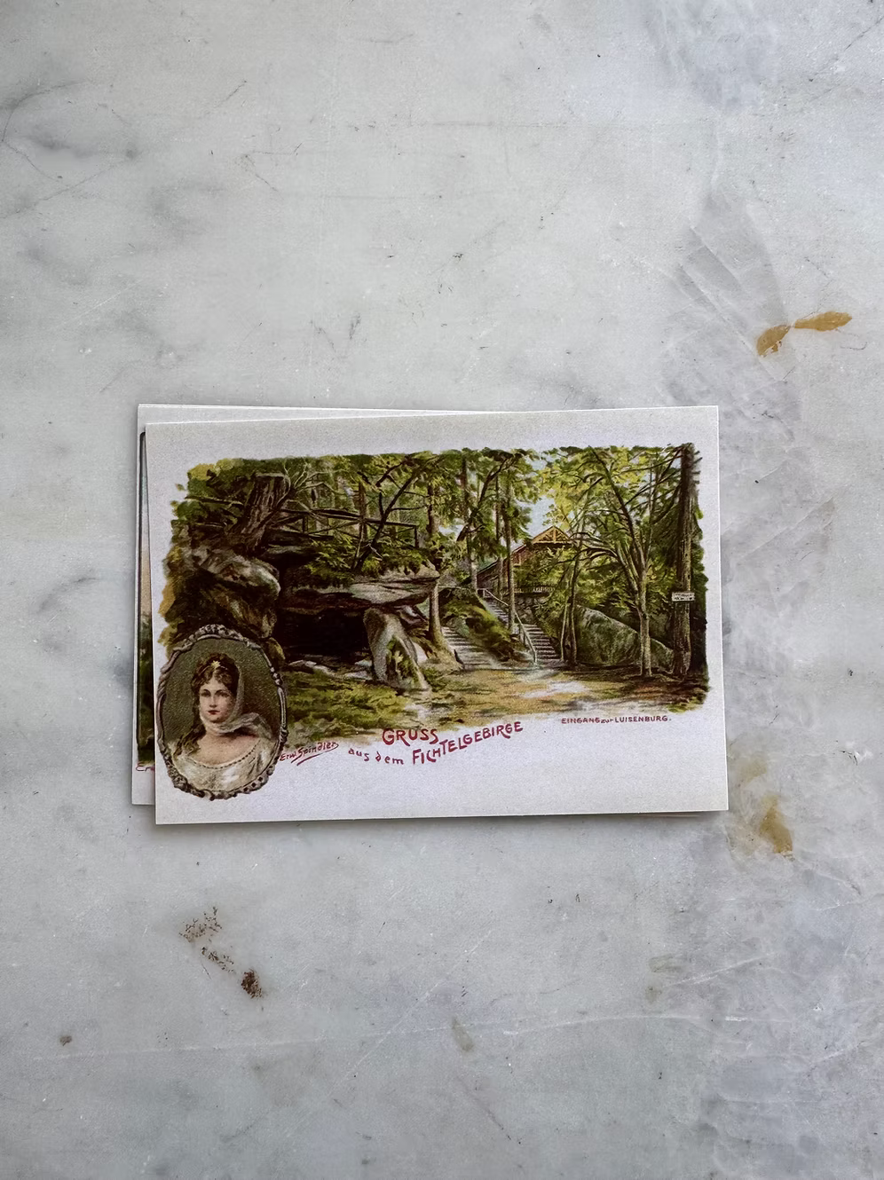Journal sticker Fichtelgebirge