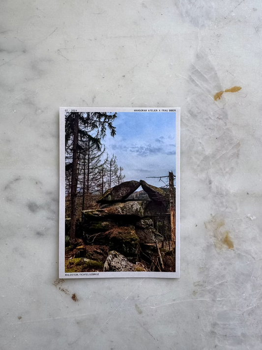 Journalsticker Sammelkarten Fichtelgebirge