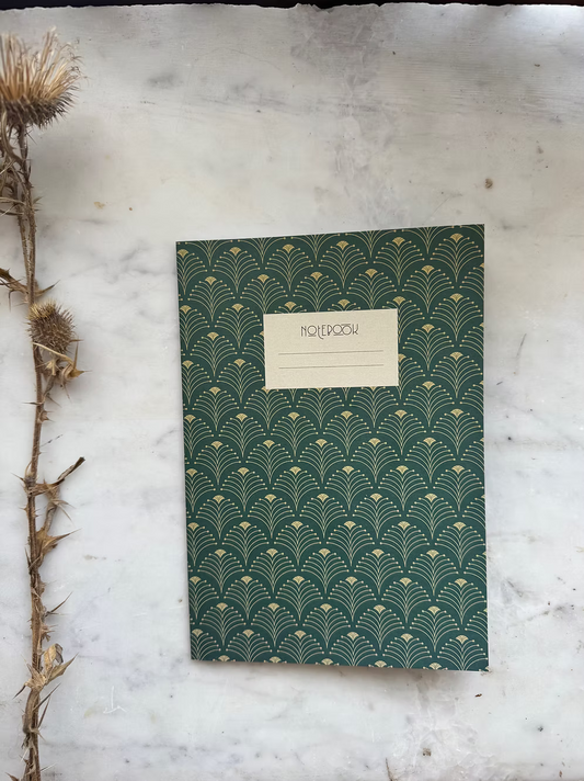 Set of 4 Art Deco A5 notebooks etmamu