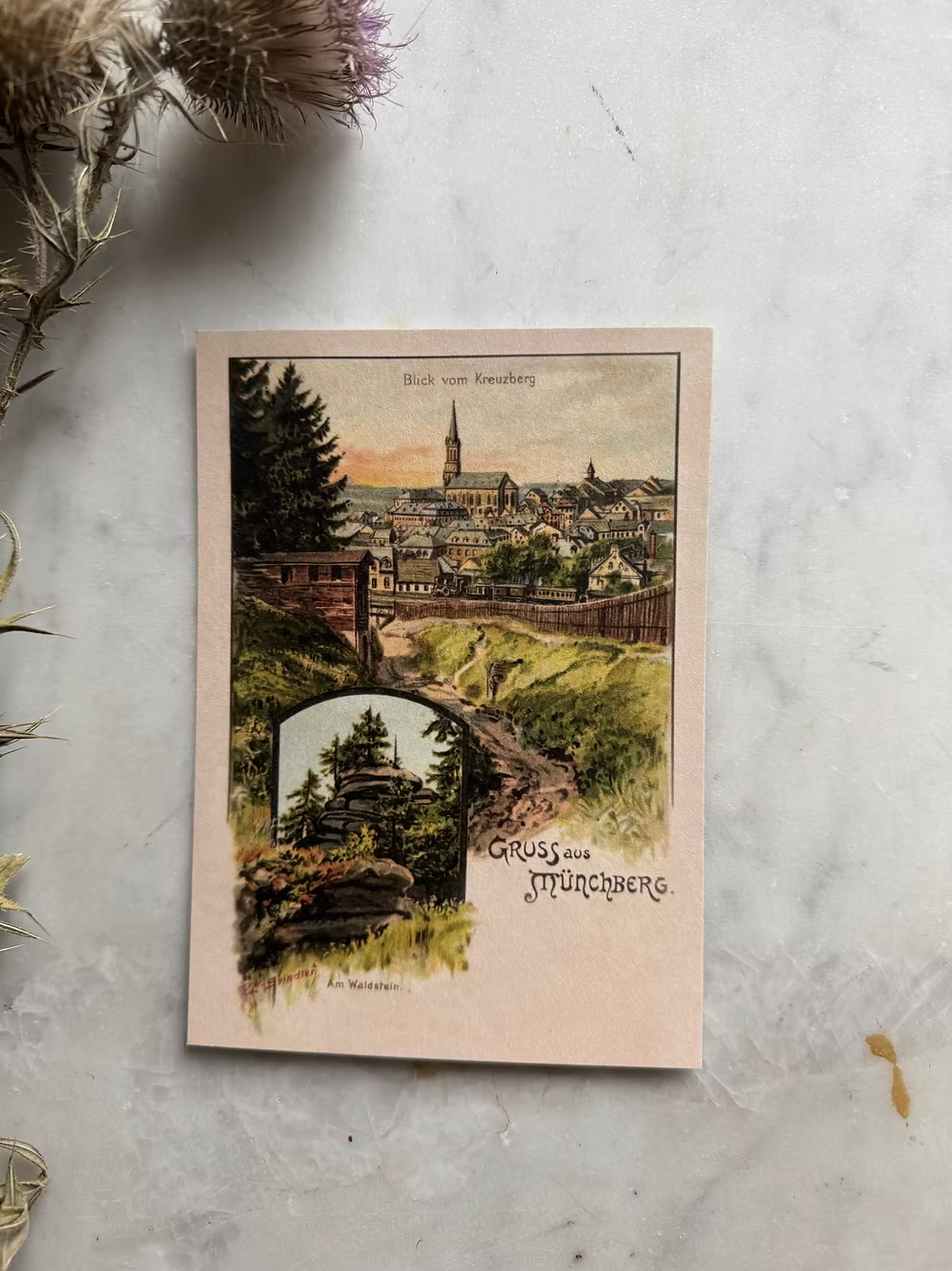 Postcard set Fichtelgebirge