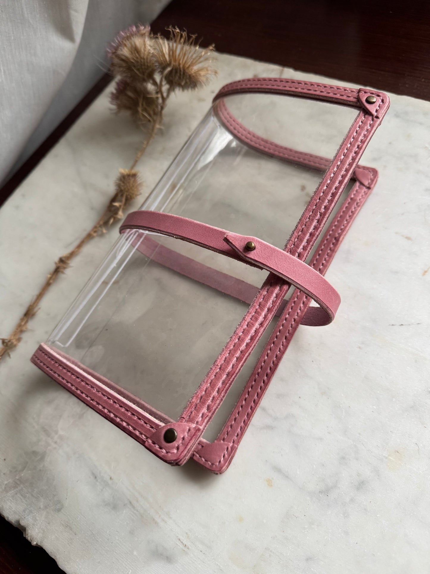 Clear Planner Wild Rose Travelers Notebook