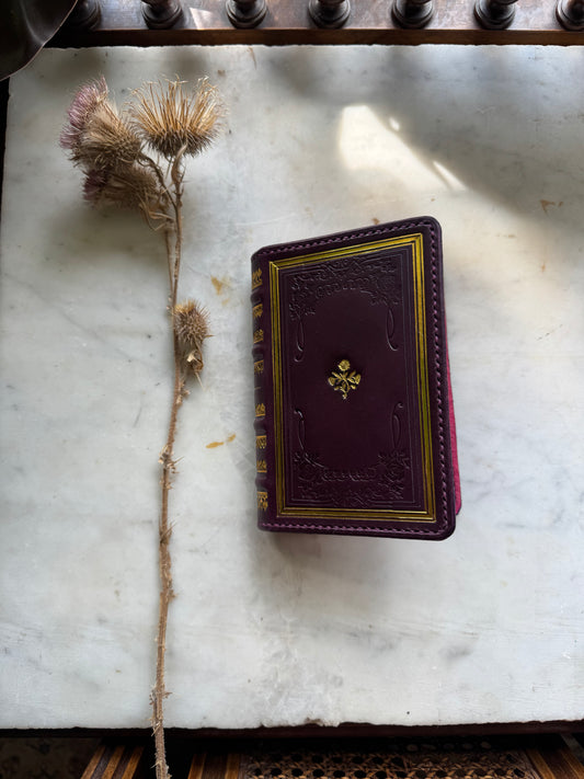 RTS Purple Antiquaria d'Or Travelers Notebook