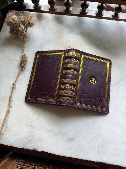 RTS Purple Antiquaria d'Or Travelers Notebook