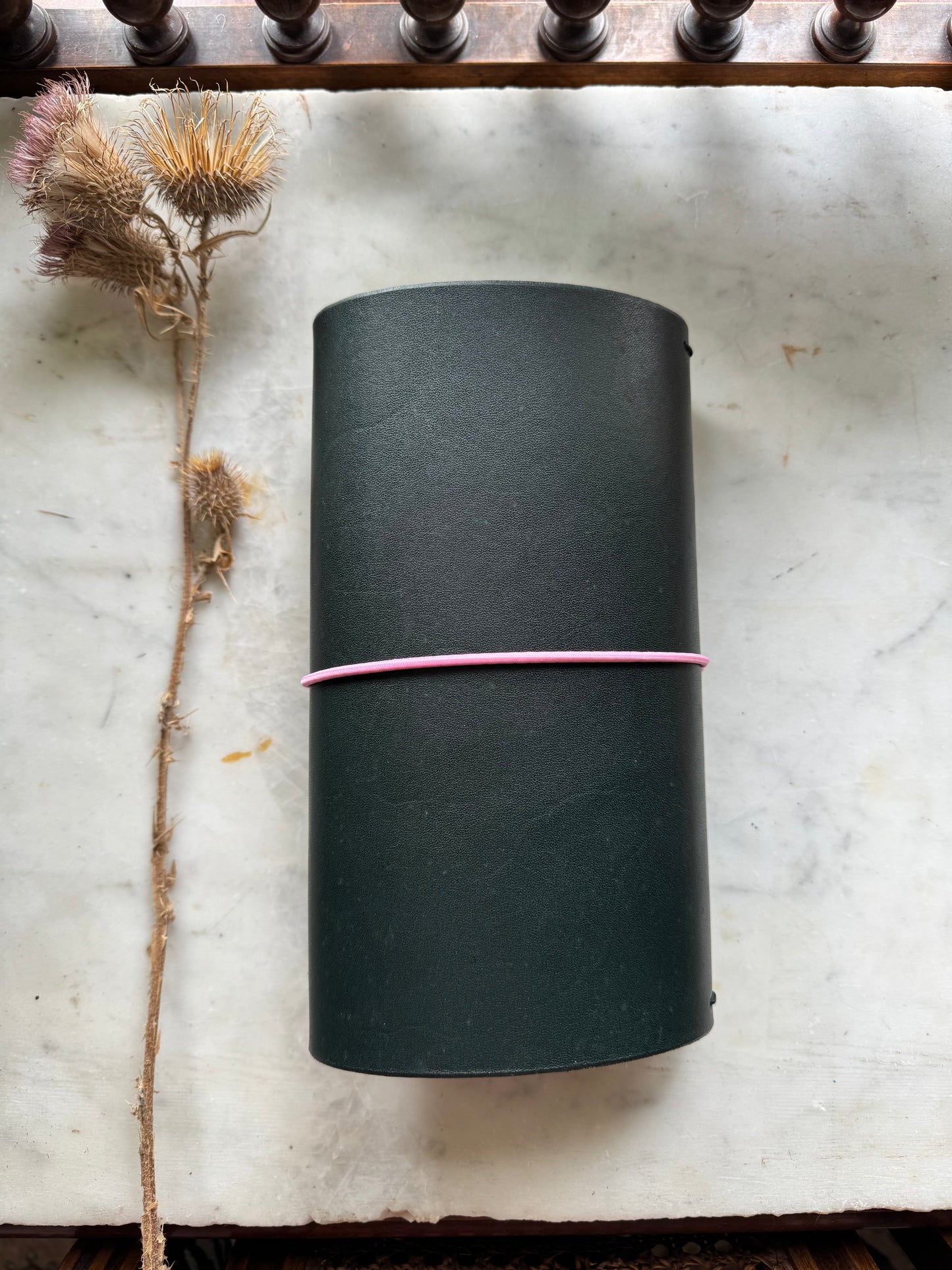 RTS Flower Trifold Travelers Notebook