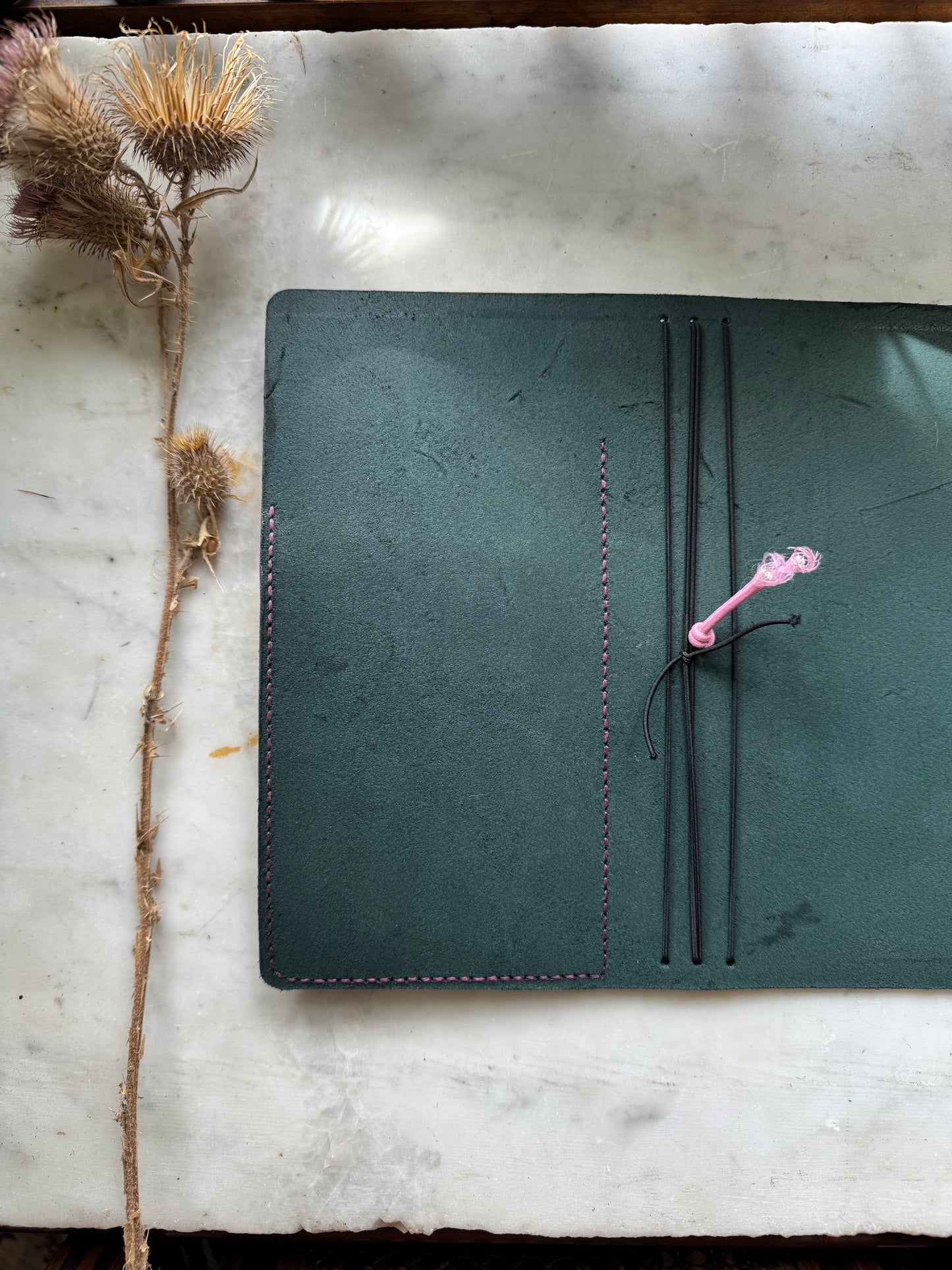 RTS Flower Trifold Travelers Notebook
