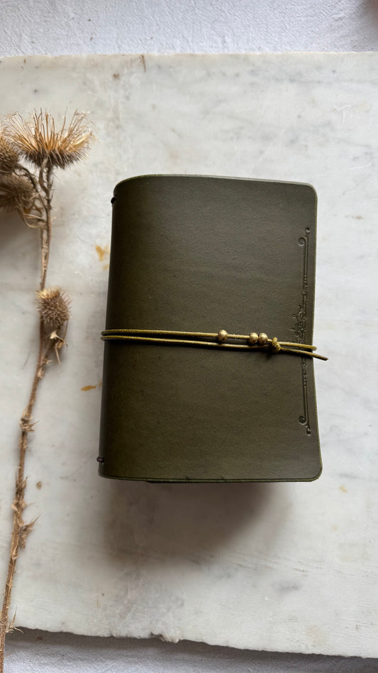 Fougère Trifold Travelers Notebook