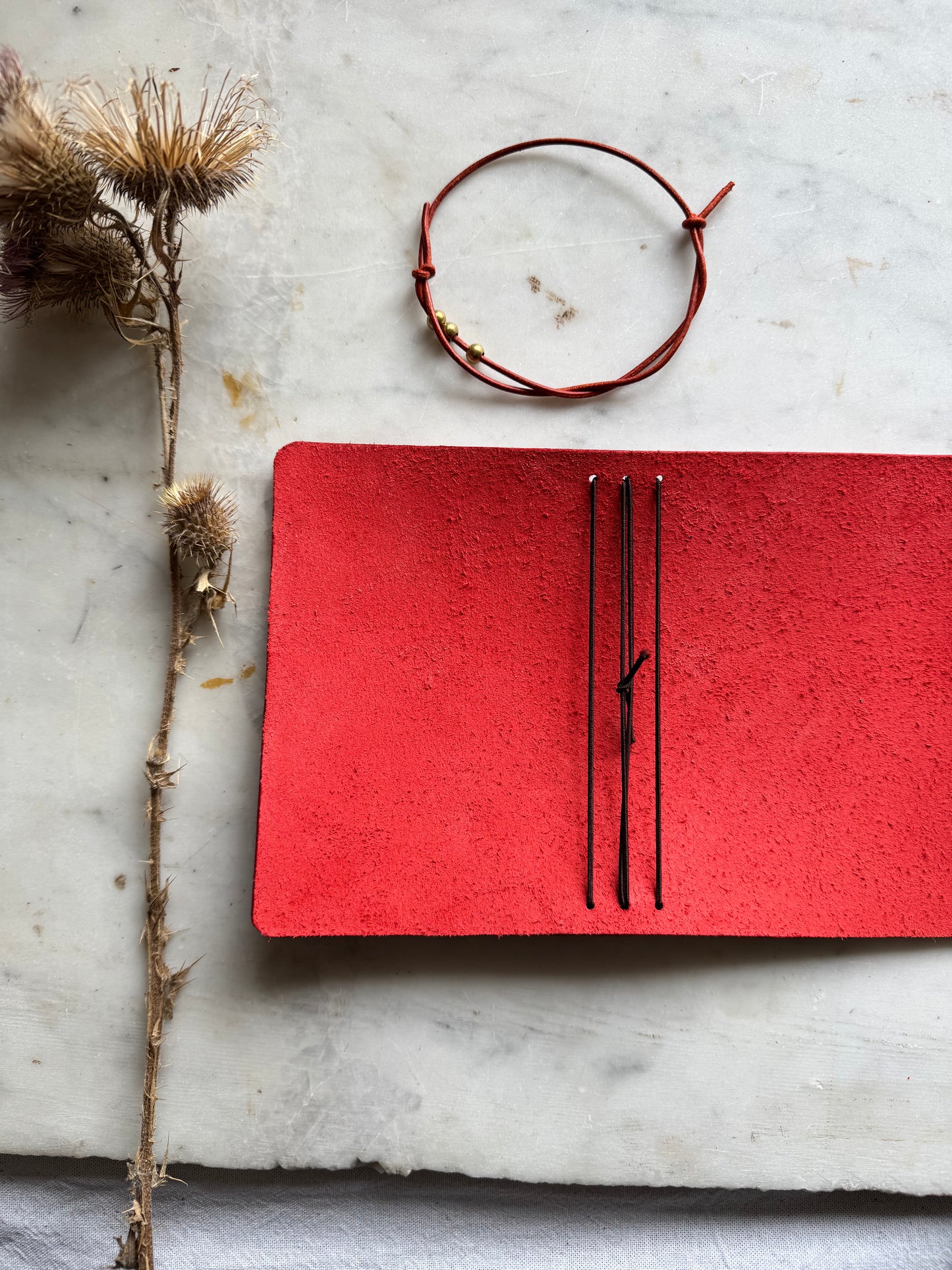Dianthus Trifold Travelers Notebook