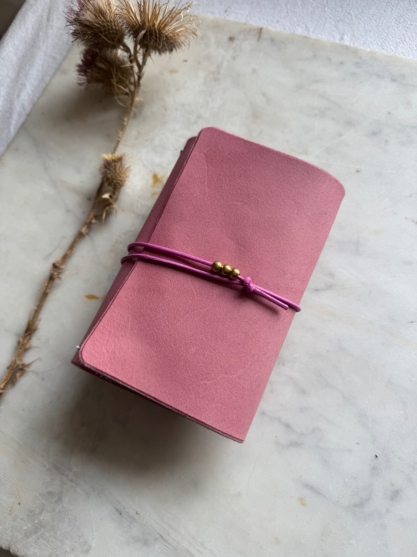 Wild Rose Trifold Travelers Notebook