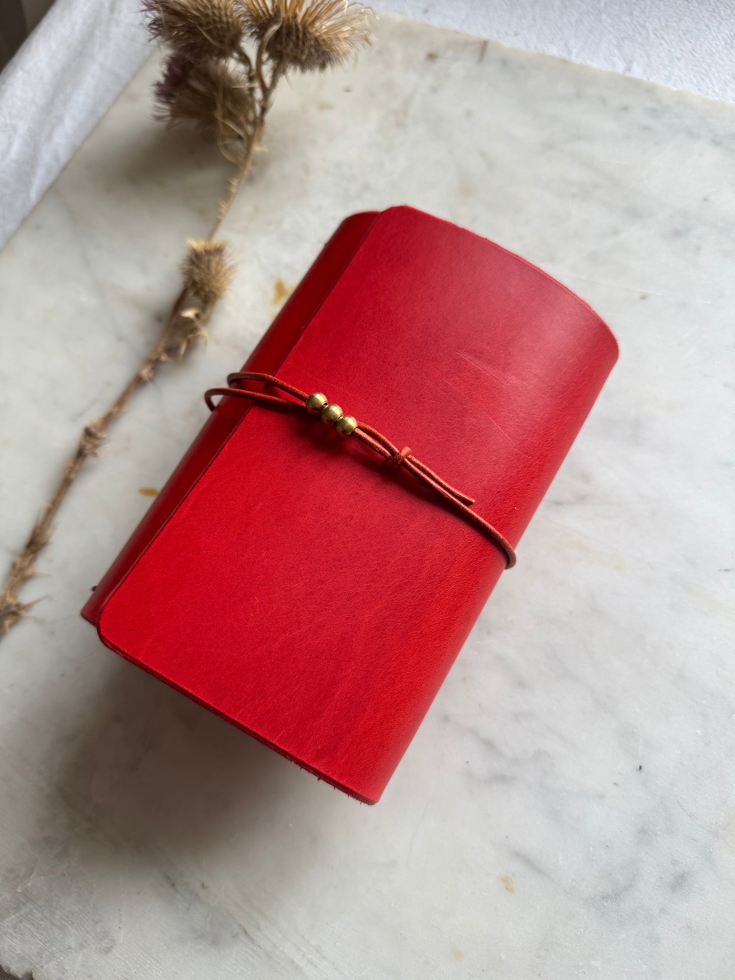 Dianthus Trifold Travelers Notebook