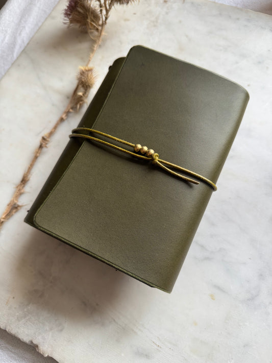 Fougère Trifold Travelers Notebook